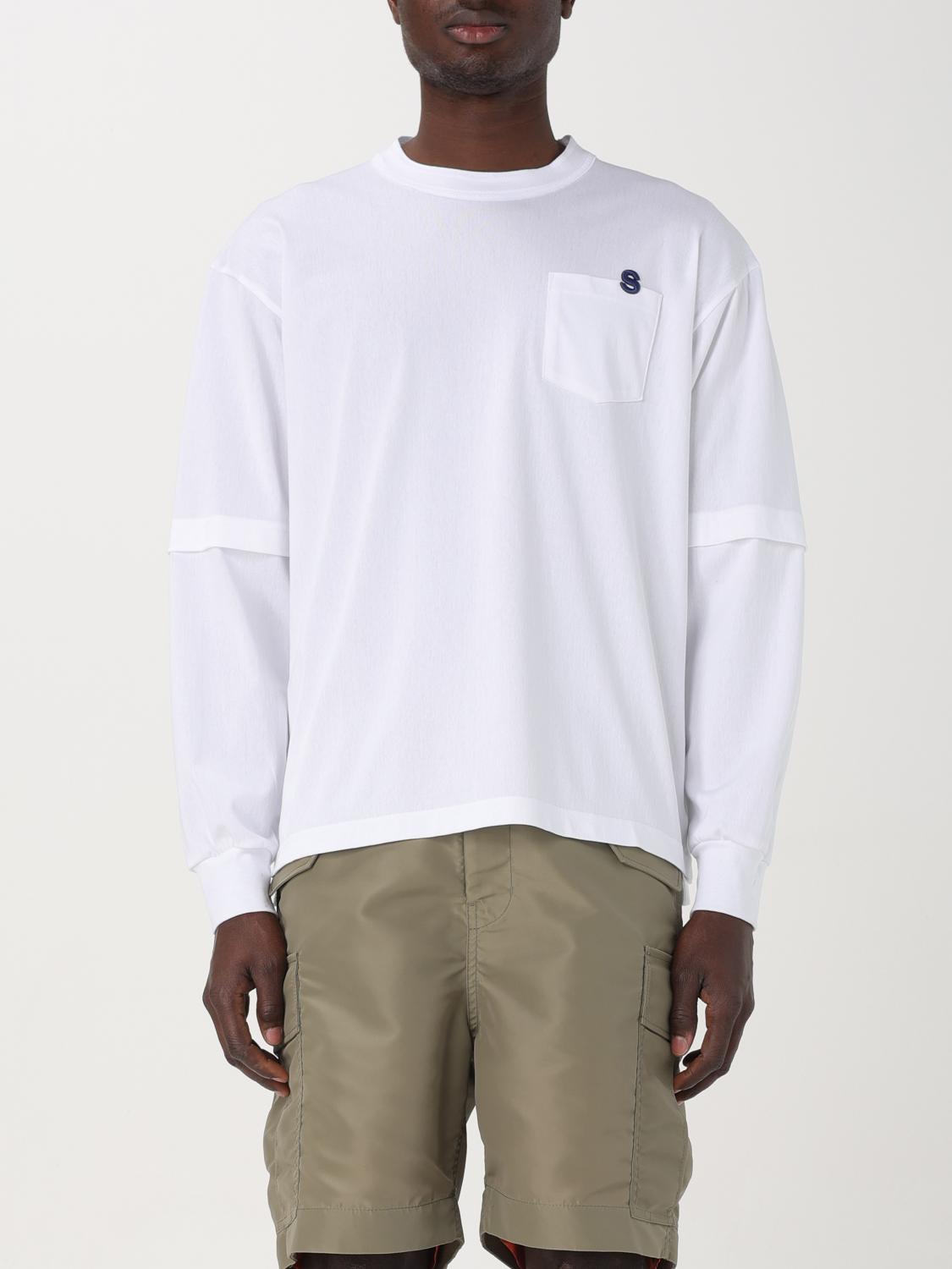 SACAI Tシャツ: Tシャツ メンズ Sacai, ホワイト - Img 1