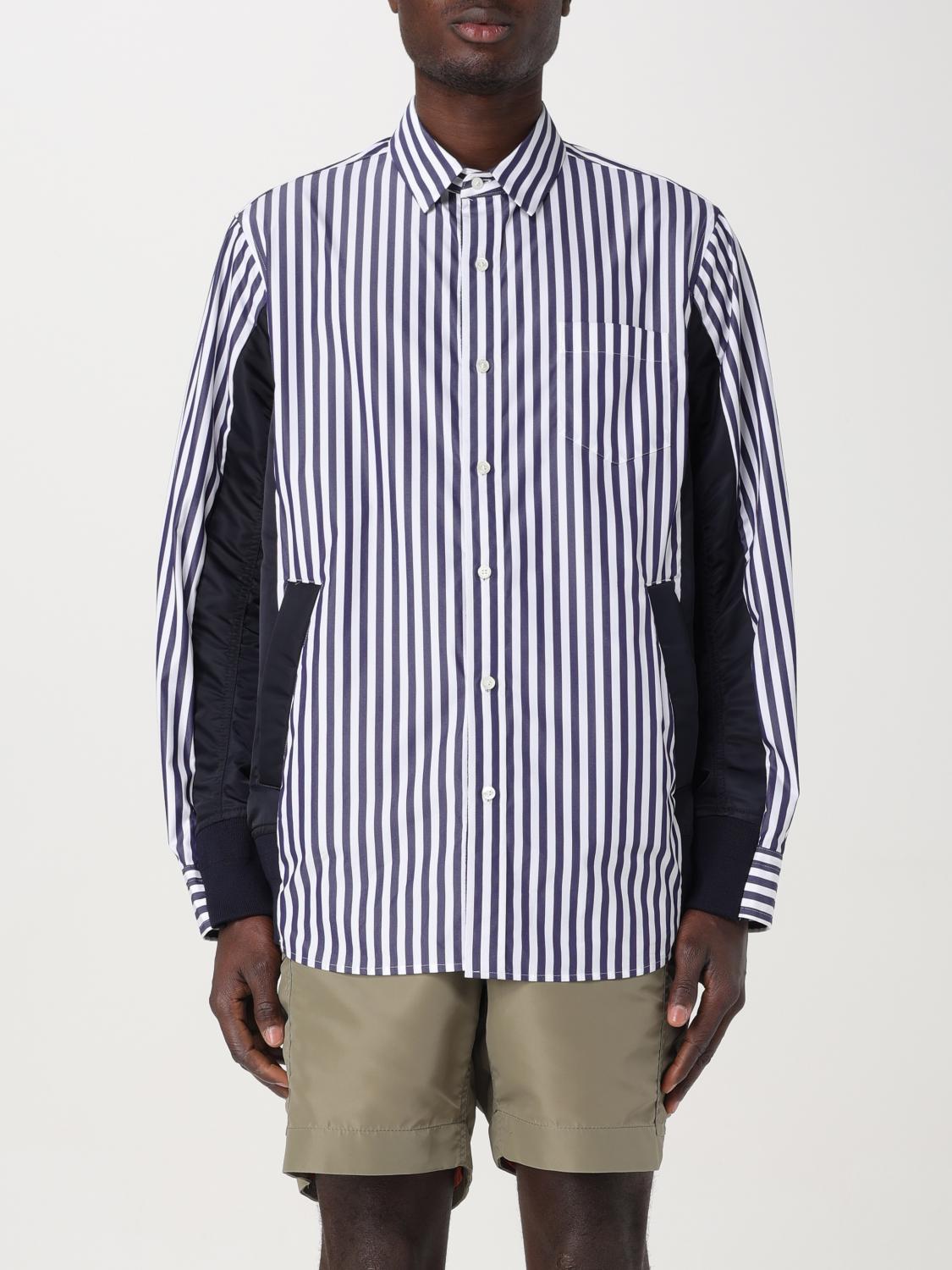 Sacai シャツ メンズ - ブルー | 03326M | GIGLIO.COM