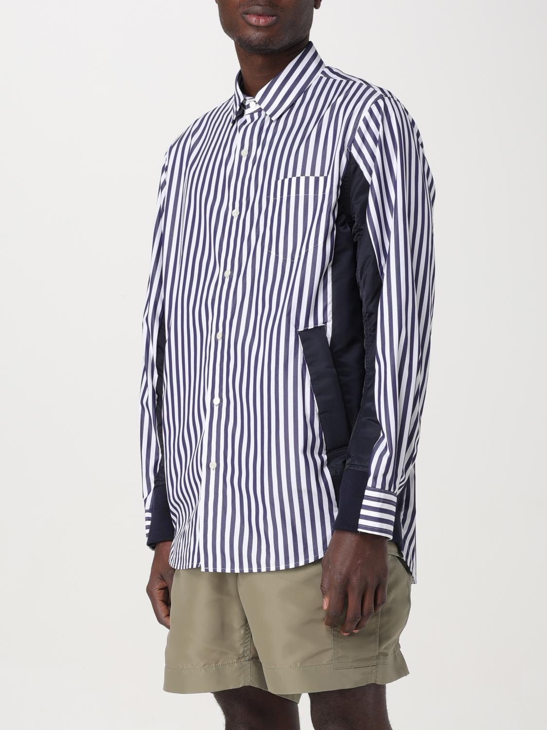 Sacai シャツ メンズ - ブルー | 03326M | GIGLIO.COM
