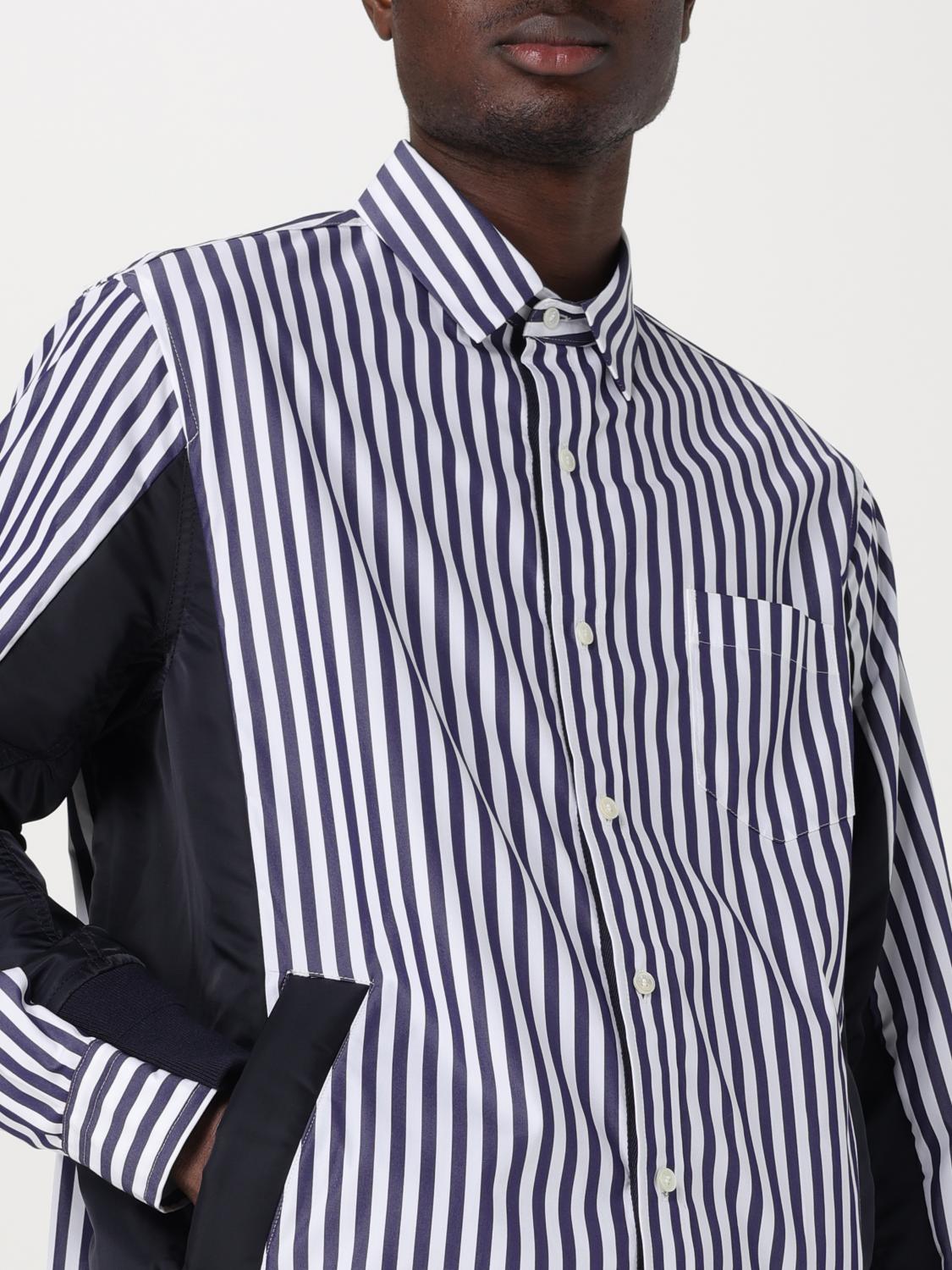Sacai シャツ メンズ - ブルー | 03326M | GIGLIO.COM