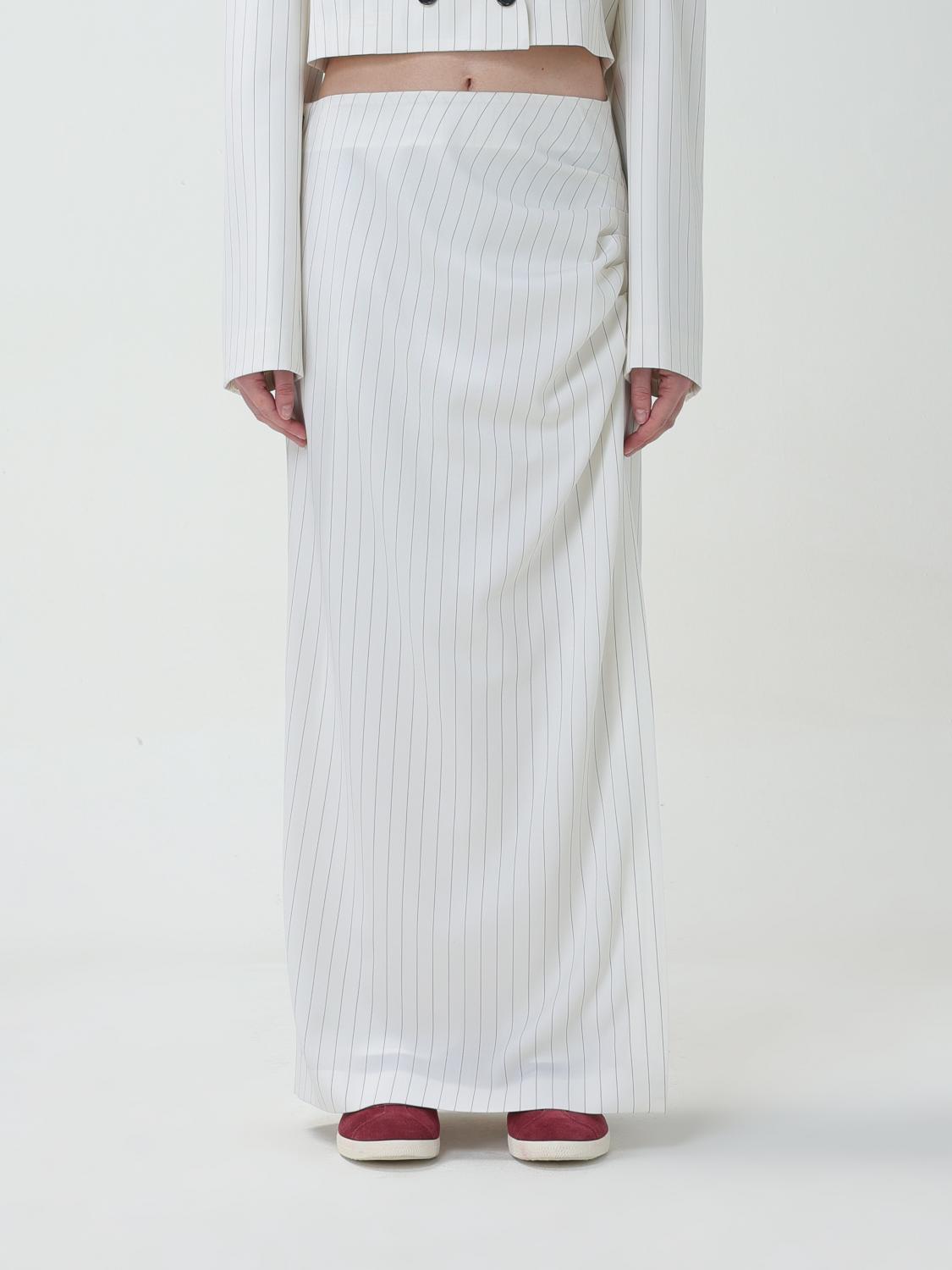 MSGM SKIRT: Skirt woman MSGM, White - Img 1