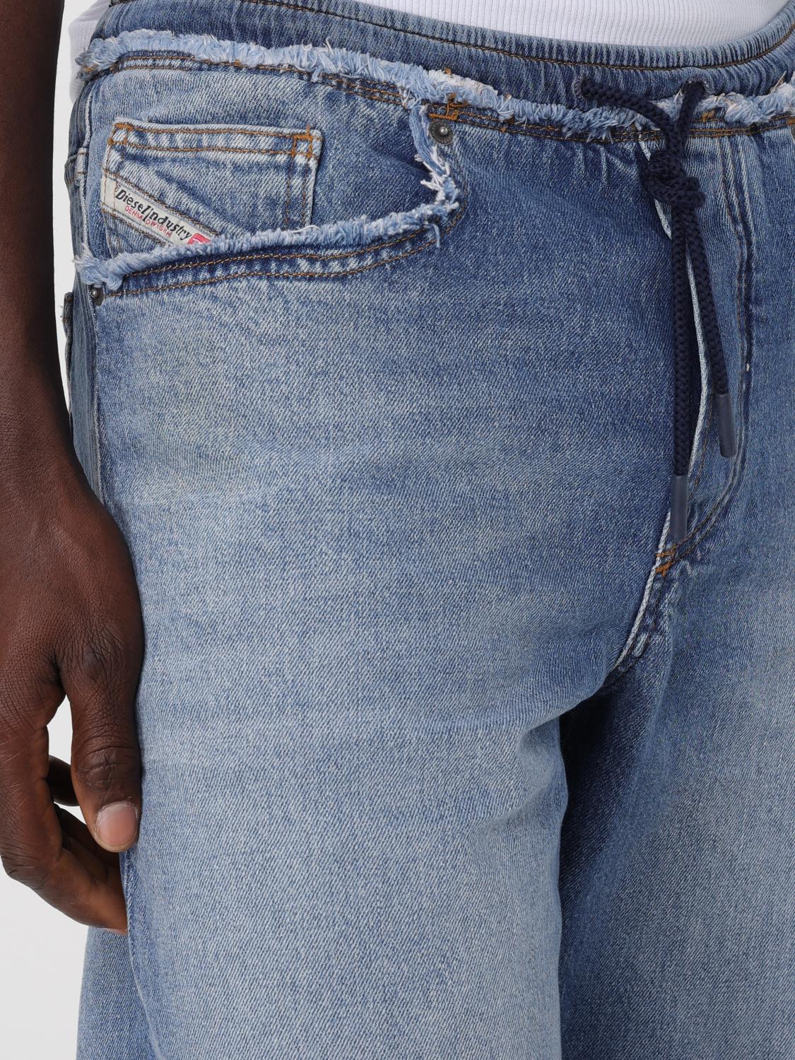 DIESEL JEANS: Jeans men Diesel, Blue - Img 4