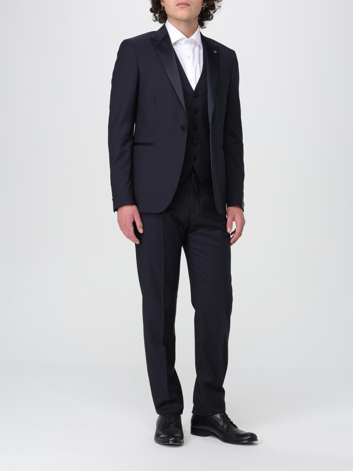 TAGLIATORE TRAJE: Traje hombre Tagliatore, Azul Oscuro - Img 2