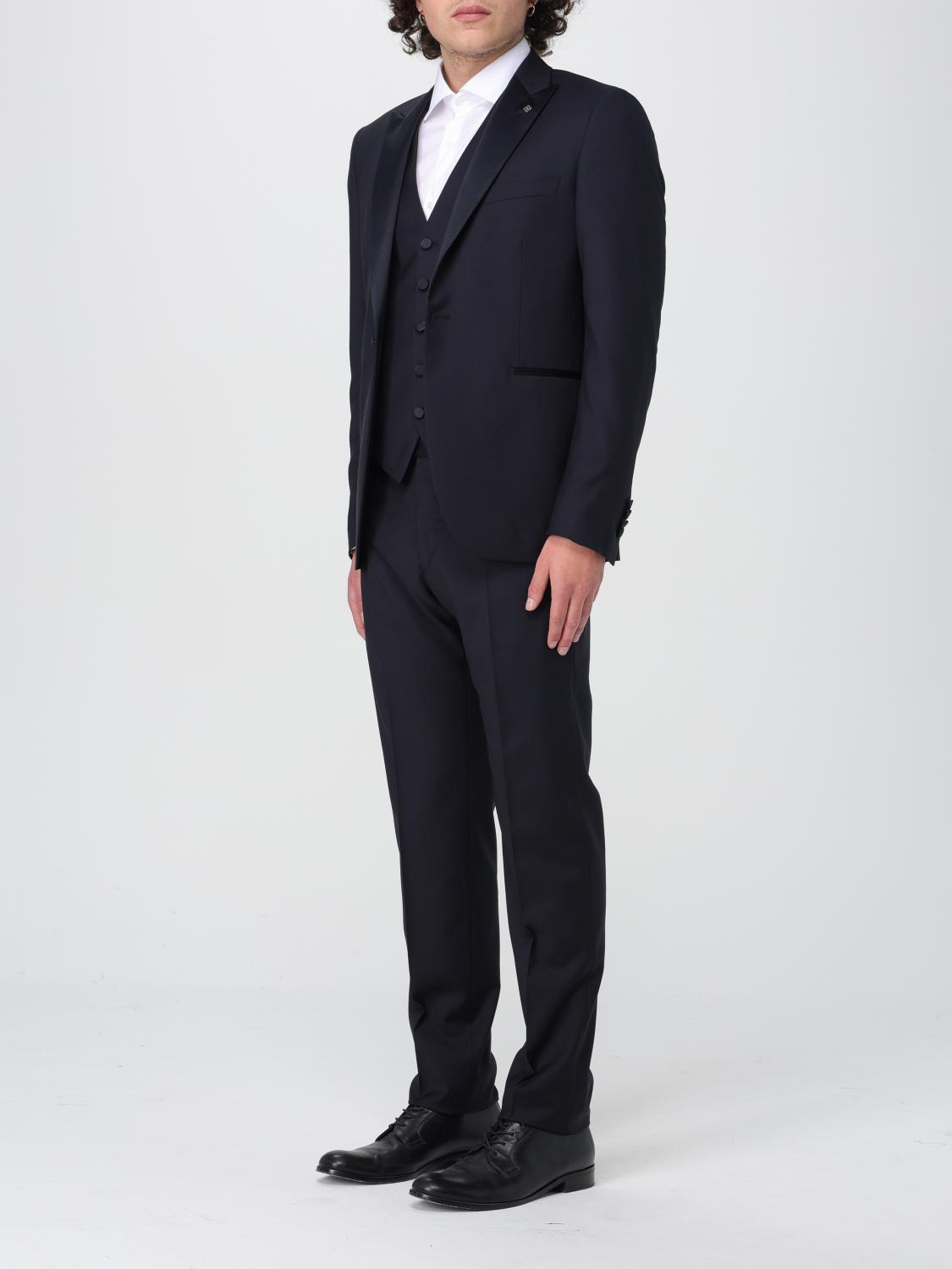 TAGLIATORE TRAJE: Traje hombre Tagliatore, Azul Oscuro - Img 4