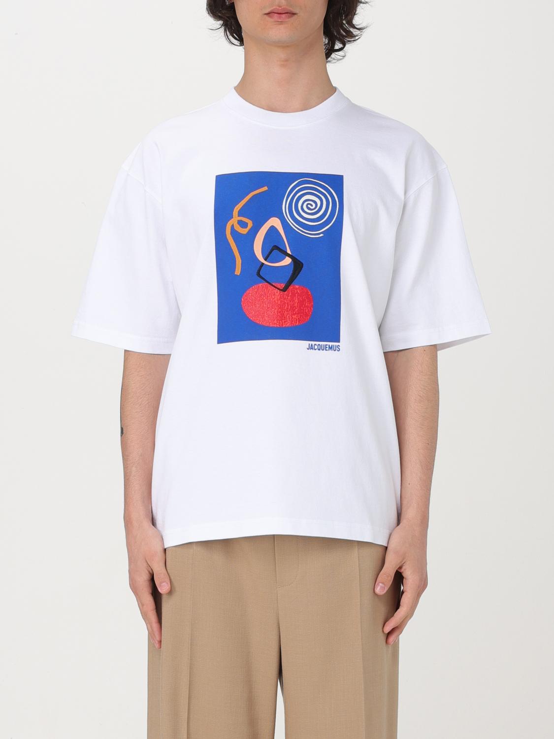 JACQUEMUS T-SHIRT: T-shirt men Jacquemus, White - Img 1