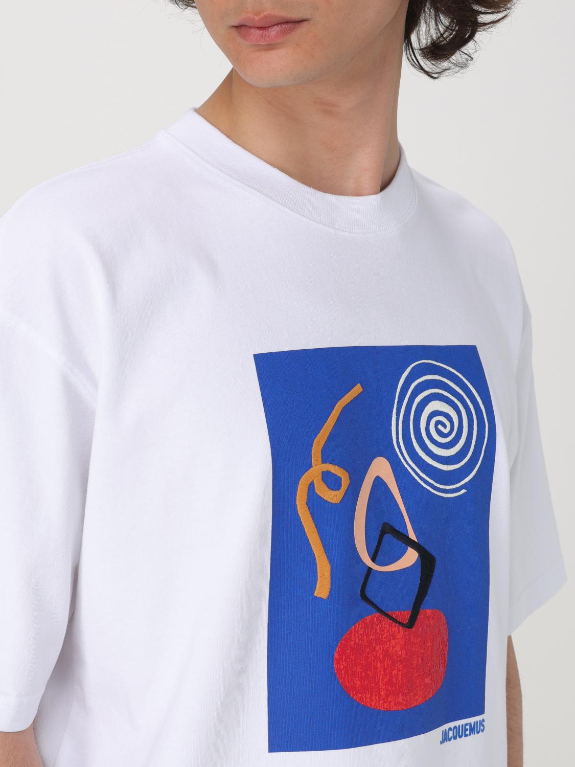 JACQUEMUS T-SHIRT: T-shirt men Jacquemus, White - Img 5