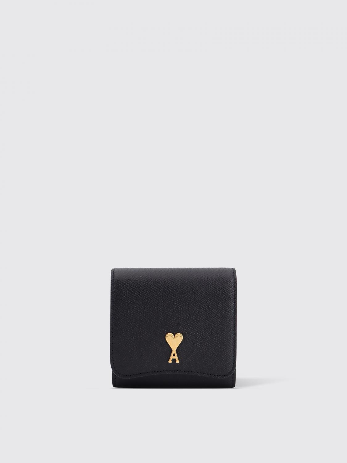 AMI PARIS WALLET: Wallet men Ami Paris, Black - Img 1