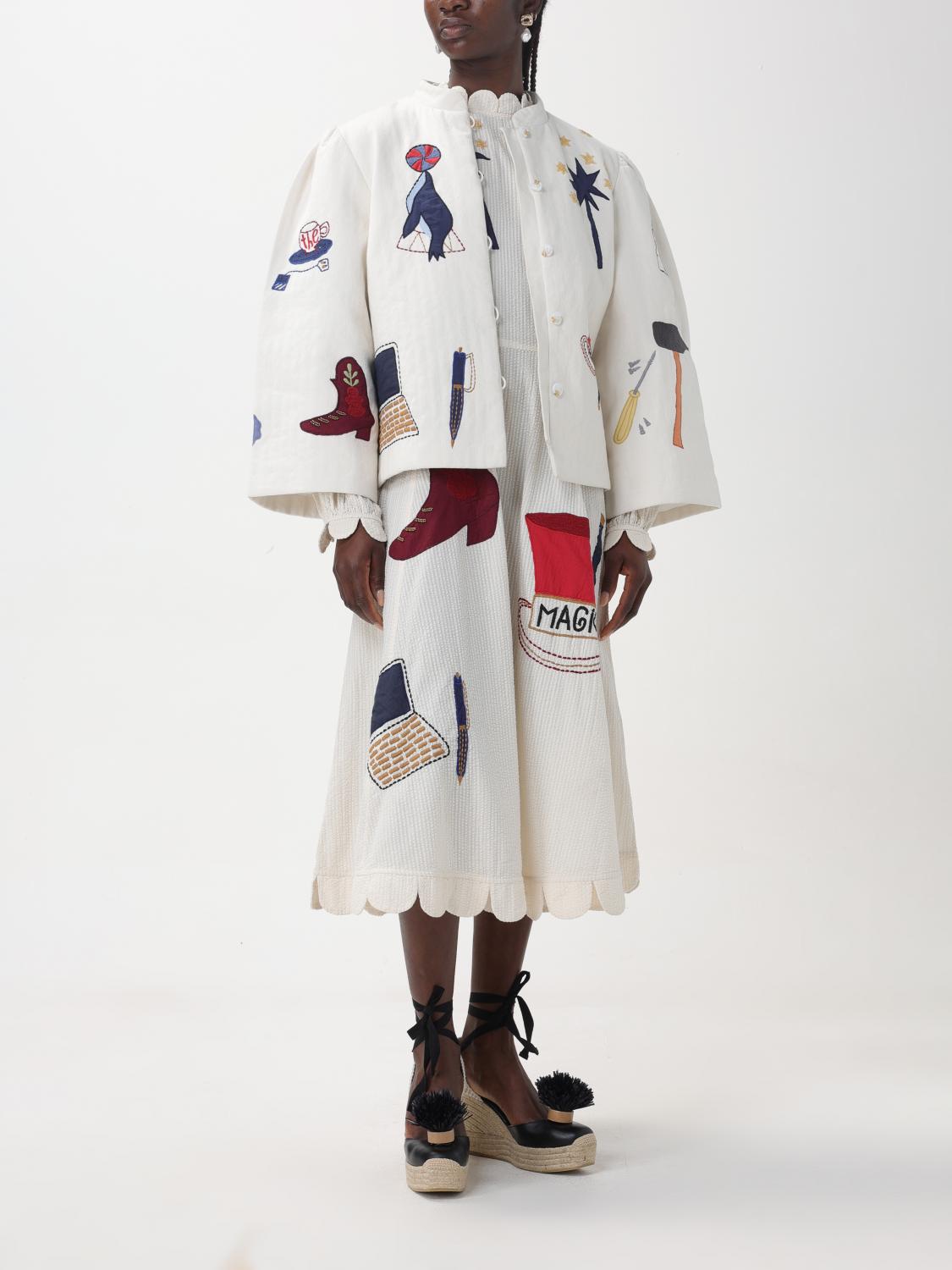 Stella Nova Jacket woman - White | SQ417677 | GIGLIO.COM