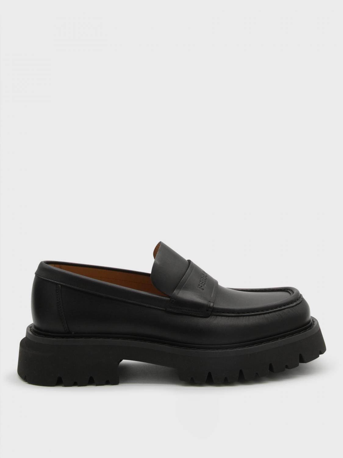 Salvatore Ferragamo ブラックローファー Ferragamo ローファー メンズ - ブラック | 021723 762686 | GIGLIO.COM