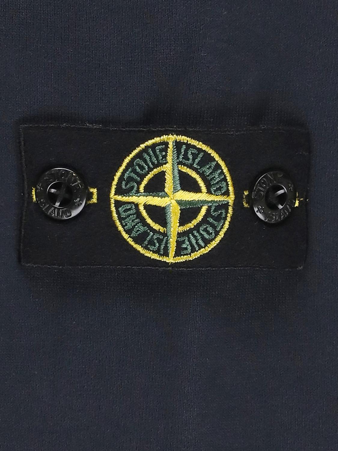 STONE ISLAND JUNIOR 스웨터: 스웨터 남아 Stone Island Junior, 블루 - Img 3