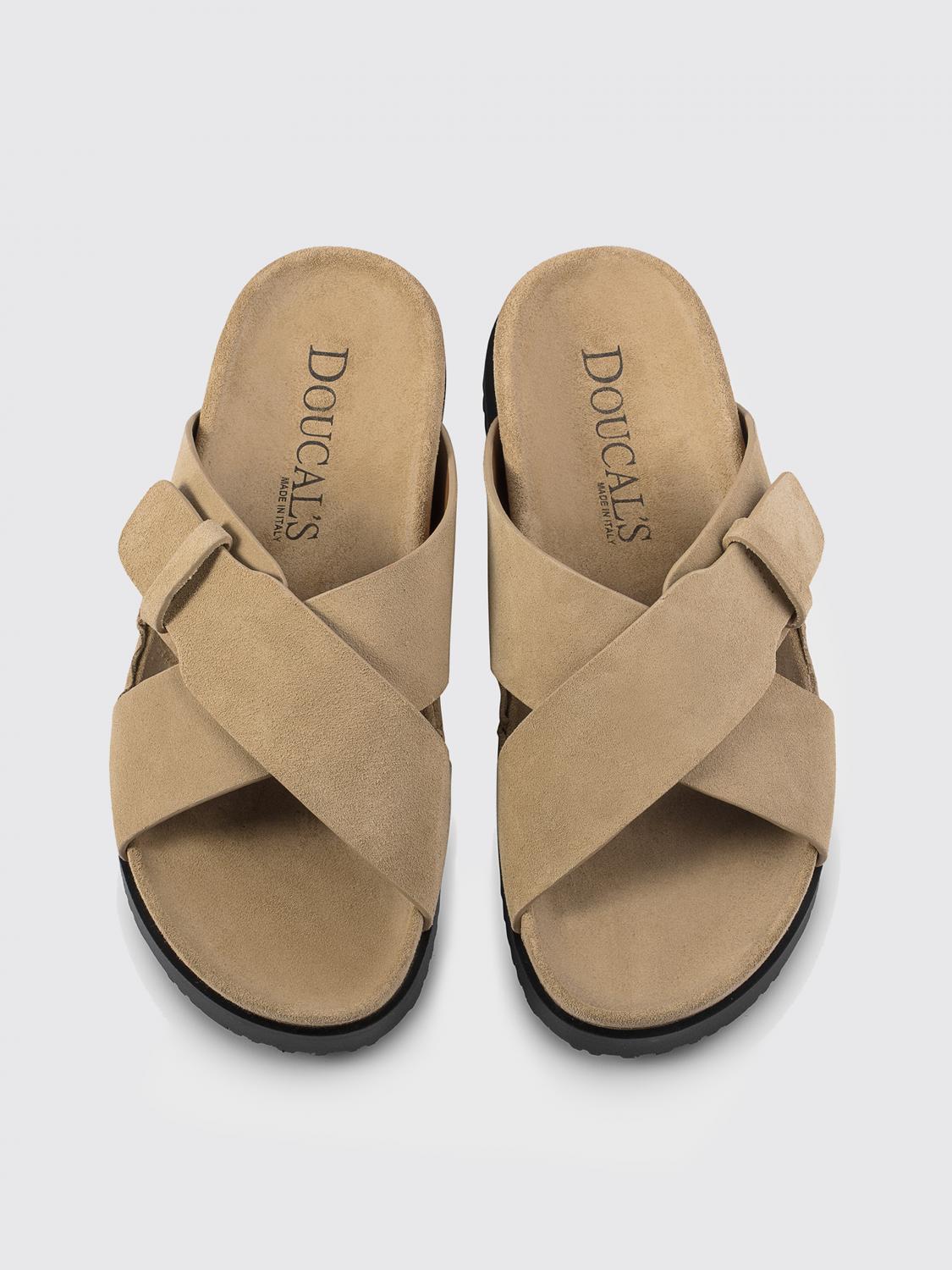 DOUCAL'S SANDALS: Sandals men Doucal's, Beige - Img 3
