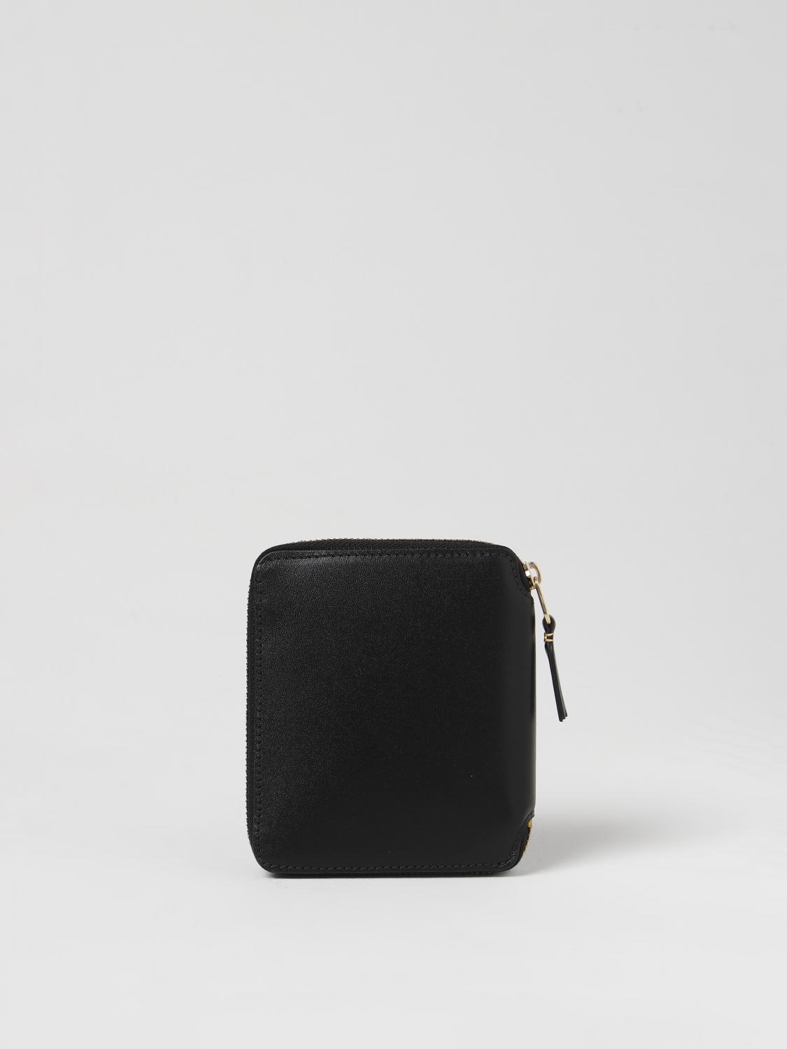 COMME DES GARÇONS WALLET 지갑: Comme Des Garçons Wallet 가죽 지갑, 블랙 - Img 3