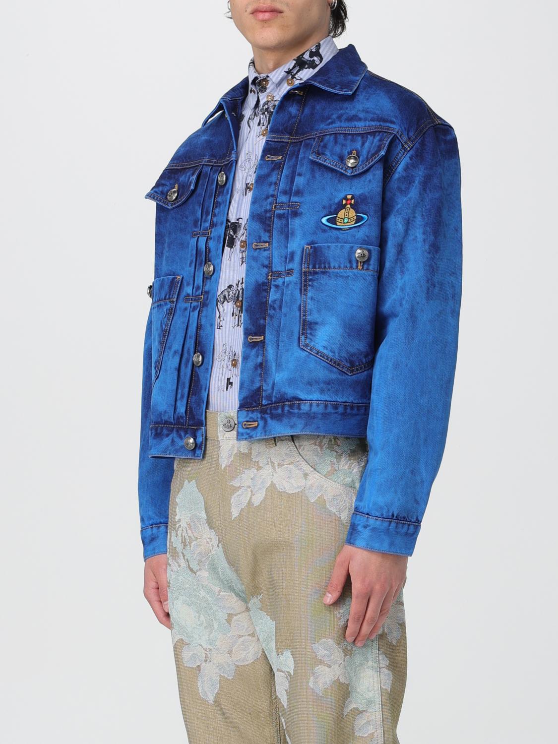 VIVIENNE WESTWOOD: Jacket men - Blue | Vivienne Westwood jacket