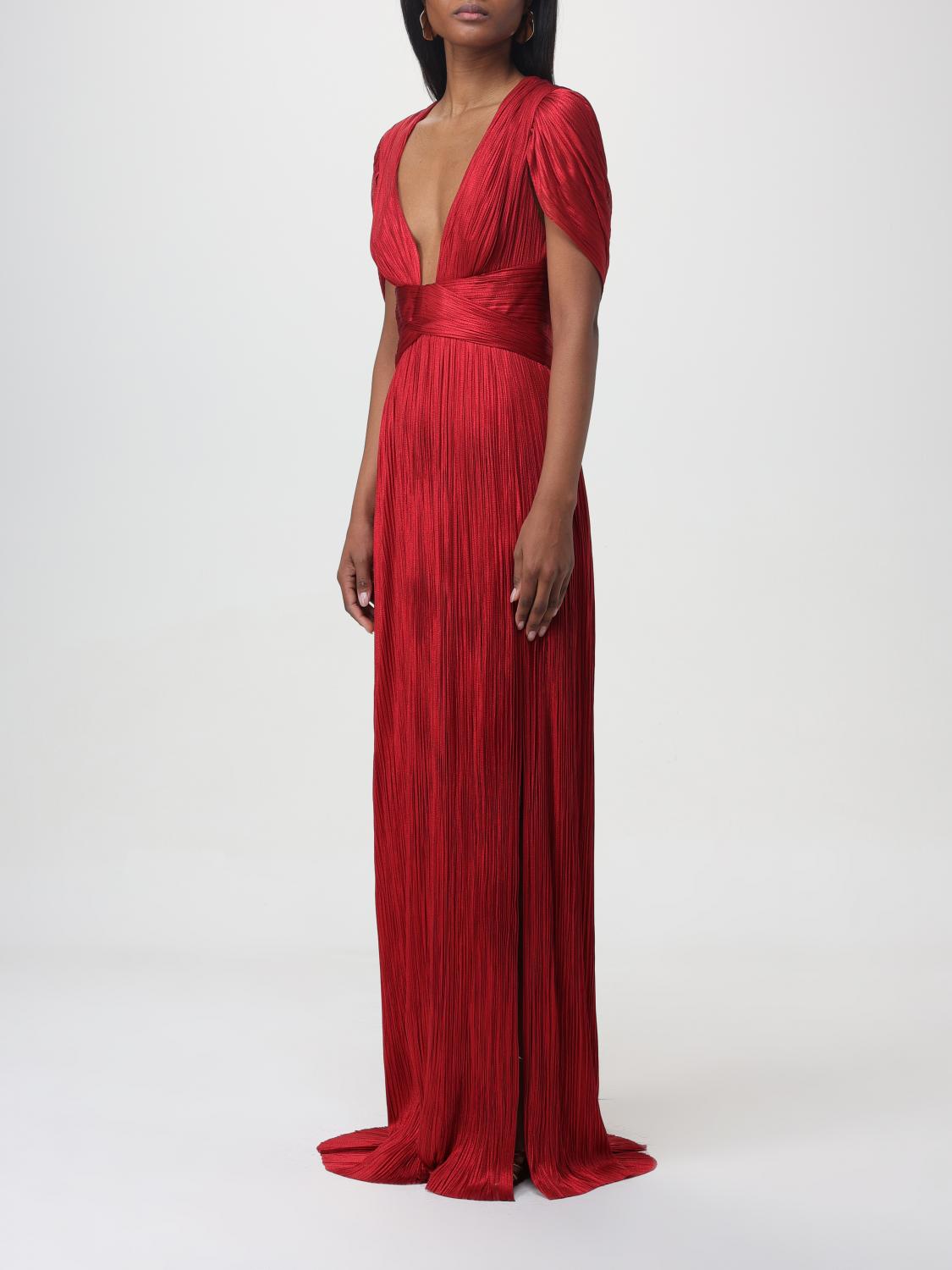maria lucia hohan dress red Maria Lucia Hohan Cecilia Dress in Salsa