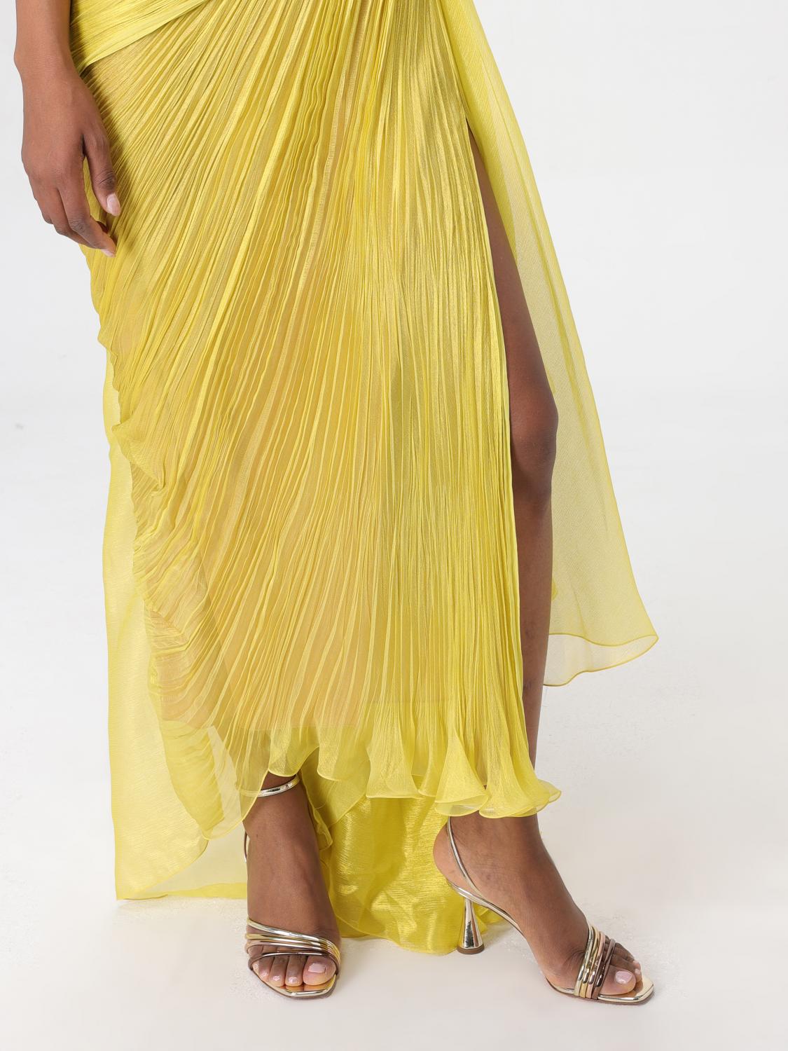 Maria Lucia Hohan Dress woman - Yellow | JULIE | GIGLIO.COM