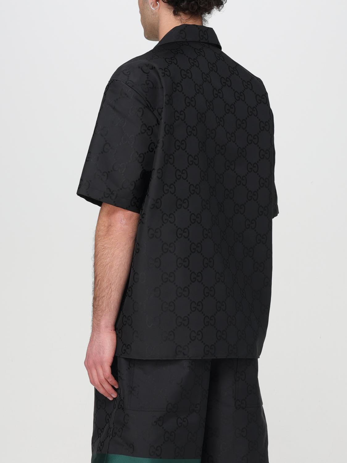 GUCCI CAMISA: Camisa hombre Gucci, Negro - Img 3