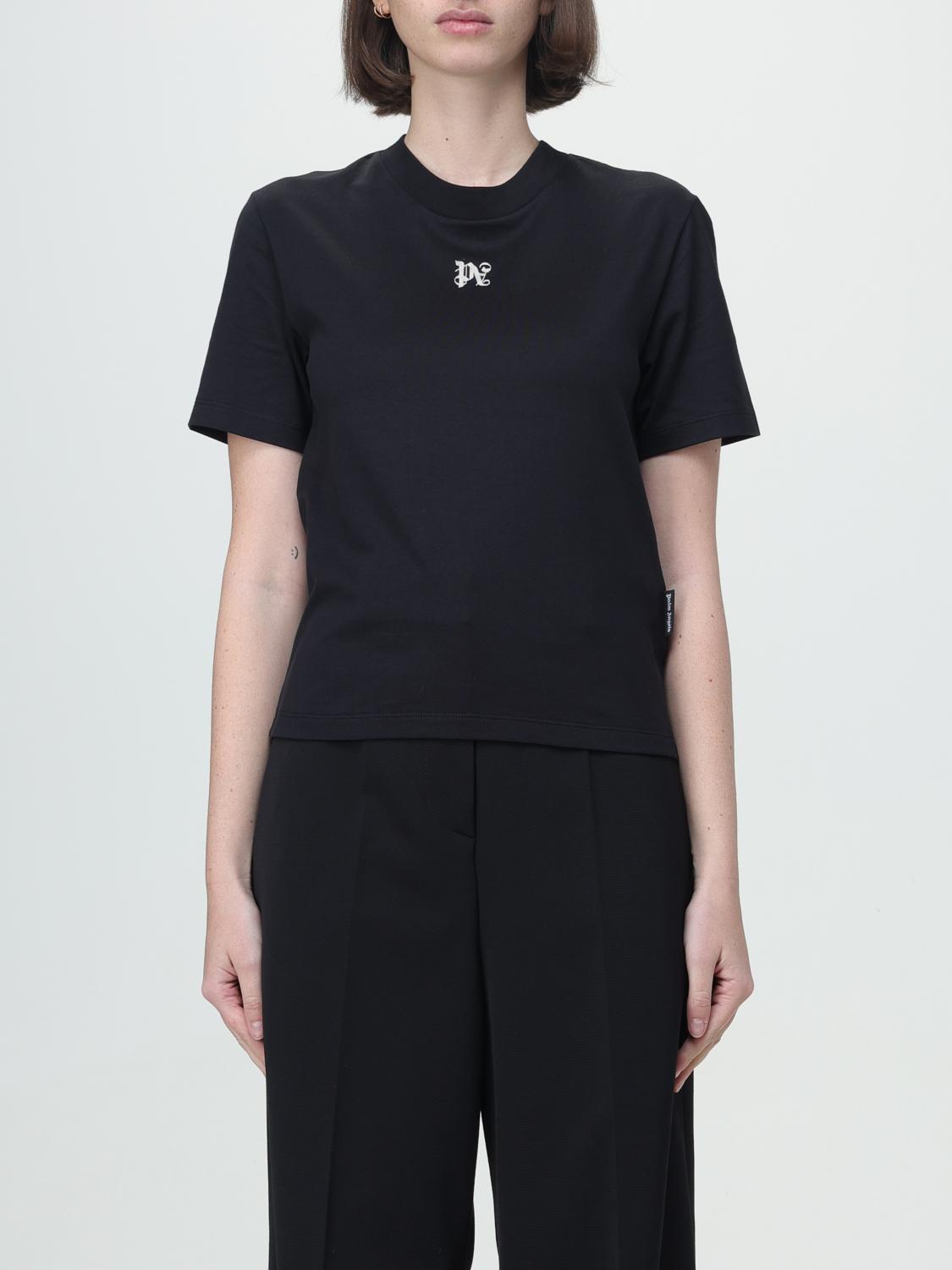 PALM ANGELS T-SHIRT: Pullover damen Palm Angels, Schwarz - Img 1