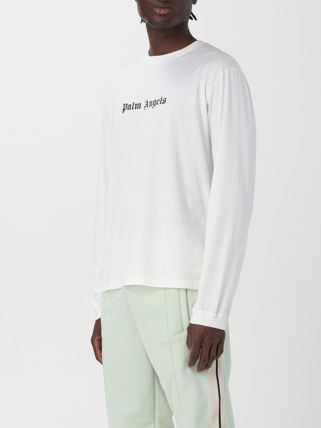 Palm Angels T-shirt men - White | PMAB046S24JER001 | GIGLIO.COM