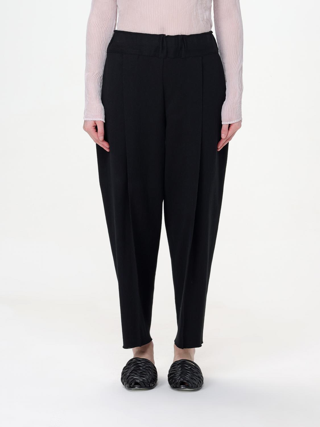 Issey Miyake Pants woman - Black | IM46KF913 | GIGLIO.COM