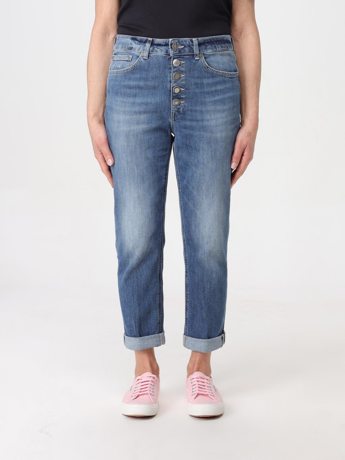 デニム・ジーパン DONDUP Woman Jeans Gnawed Blue DP268BDF0269DGX7 AZZ DONDUP: Jeans woman - Blue | Dondup jeans DP268BDS0107HQ6