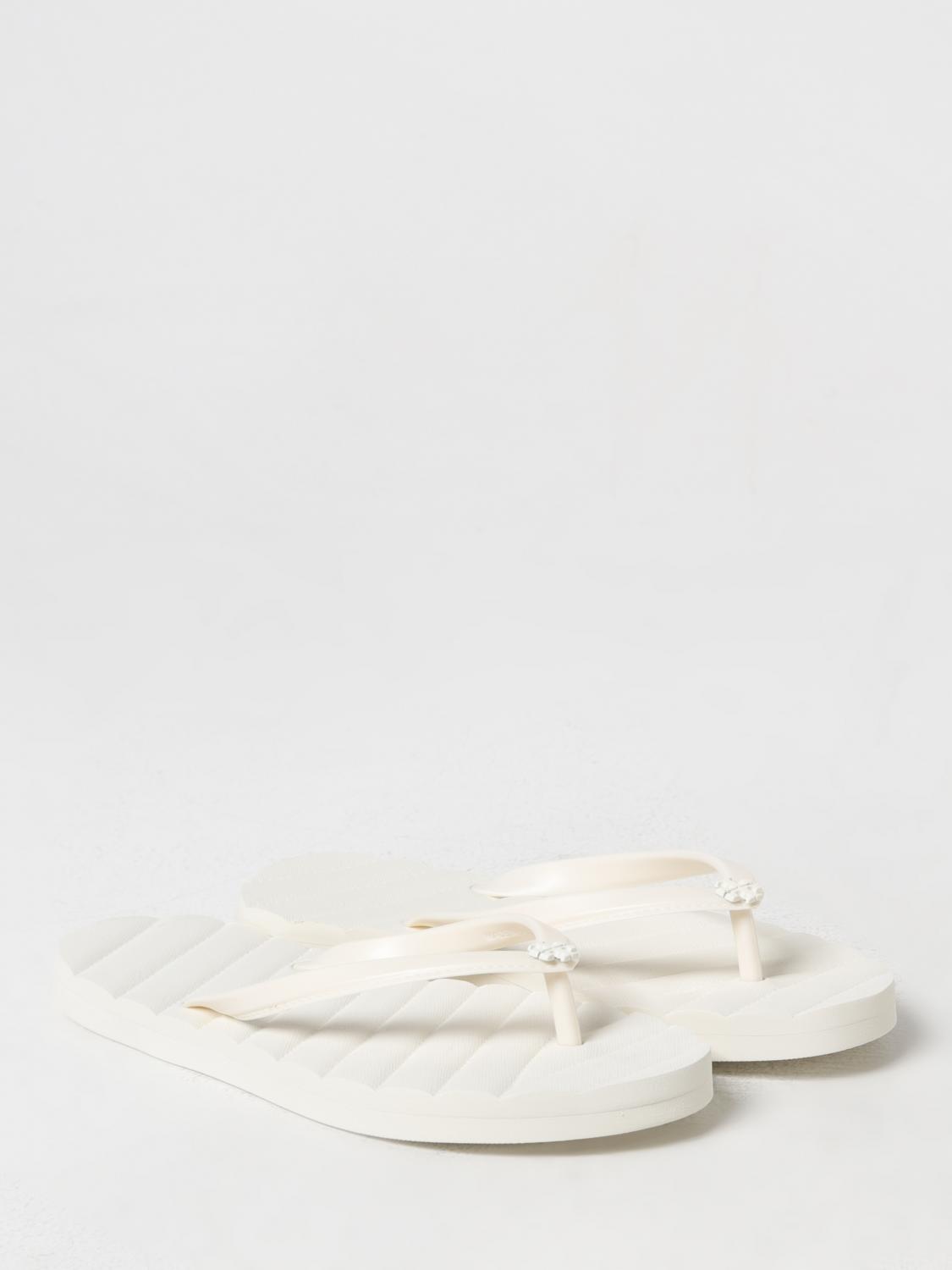 TORY BURCH FLAT SANDAL: Flat sandals woman Tory Burch, White - Img 2