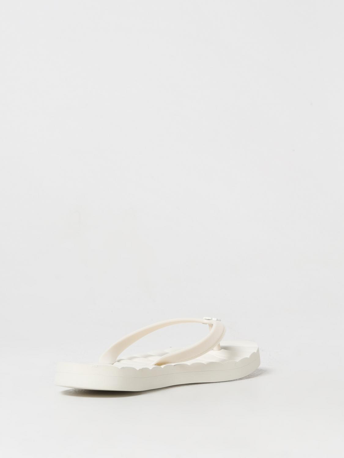 TORY BURCH FLAT SANDAL: Flat sandals woman Tory Burch, White - Img 3