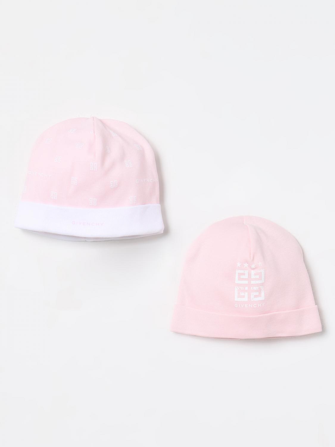 GIVENCHY HAT: Hat kids Givenchy, Pink - Img 1