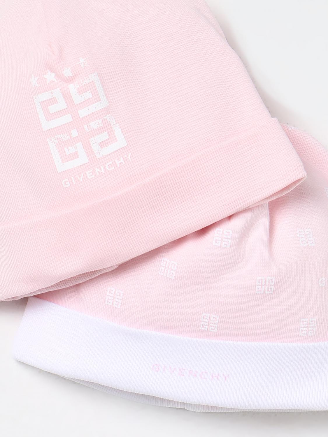 GIVENCHY HAT: Hat kids Givenchy, Pink - Img 3