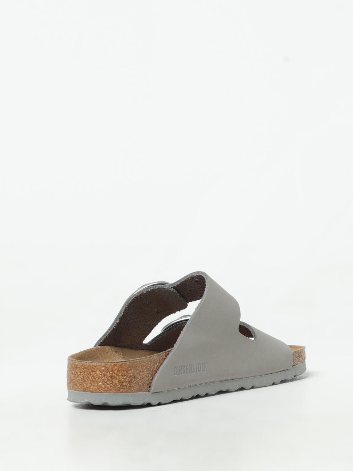 シューズ・サンダルその他 BIRKENSTOCK Woman Flat sandals Grey 1022154 BIRKENSTOCK: Flat sandals woman - Grey | Birkenstock flat