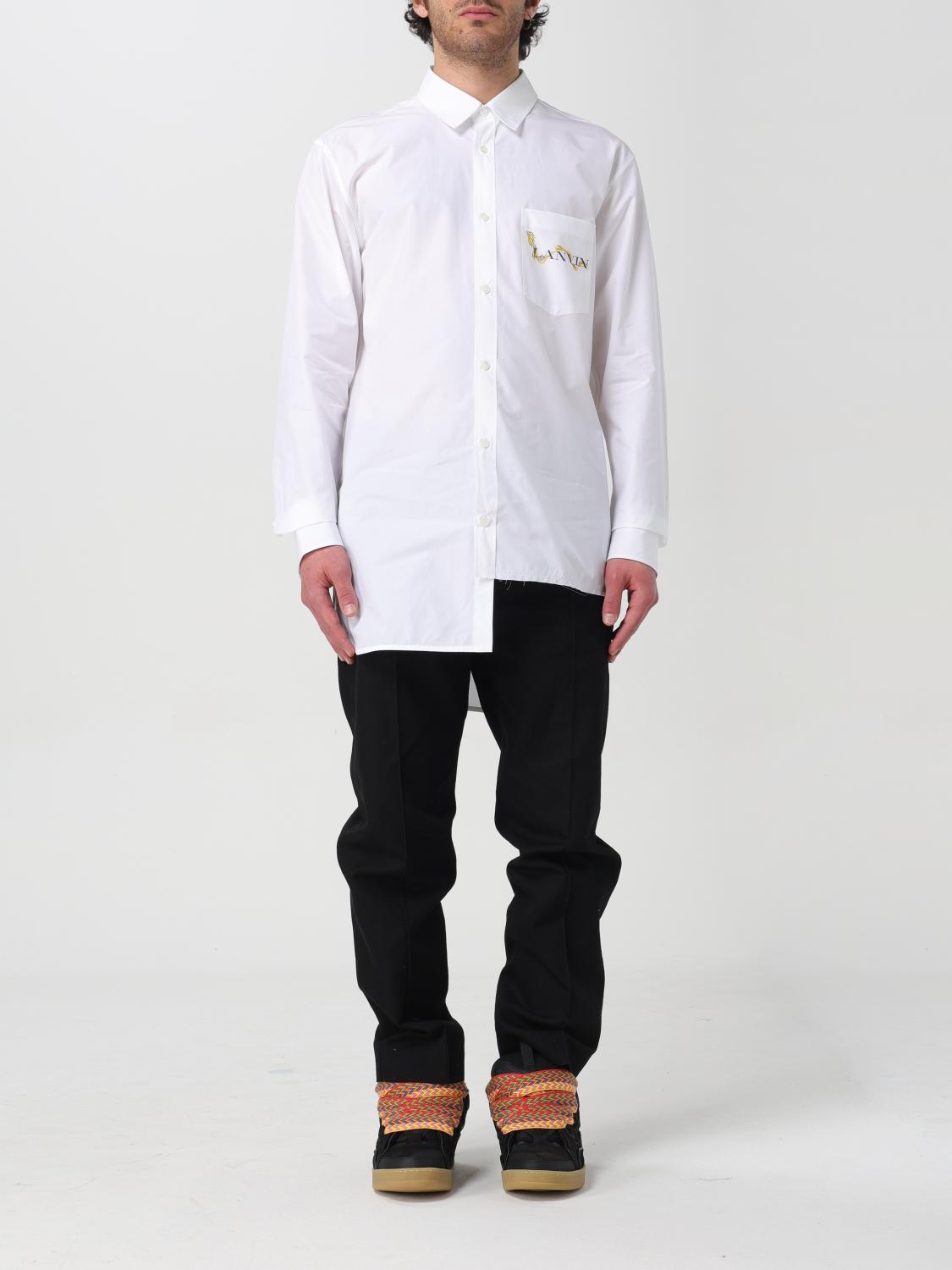 Lanvin シャツ メンズ - ホワイト | RMSI00135600P24 | GIGLIO.COM