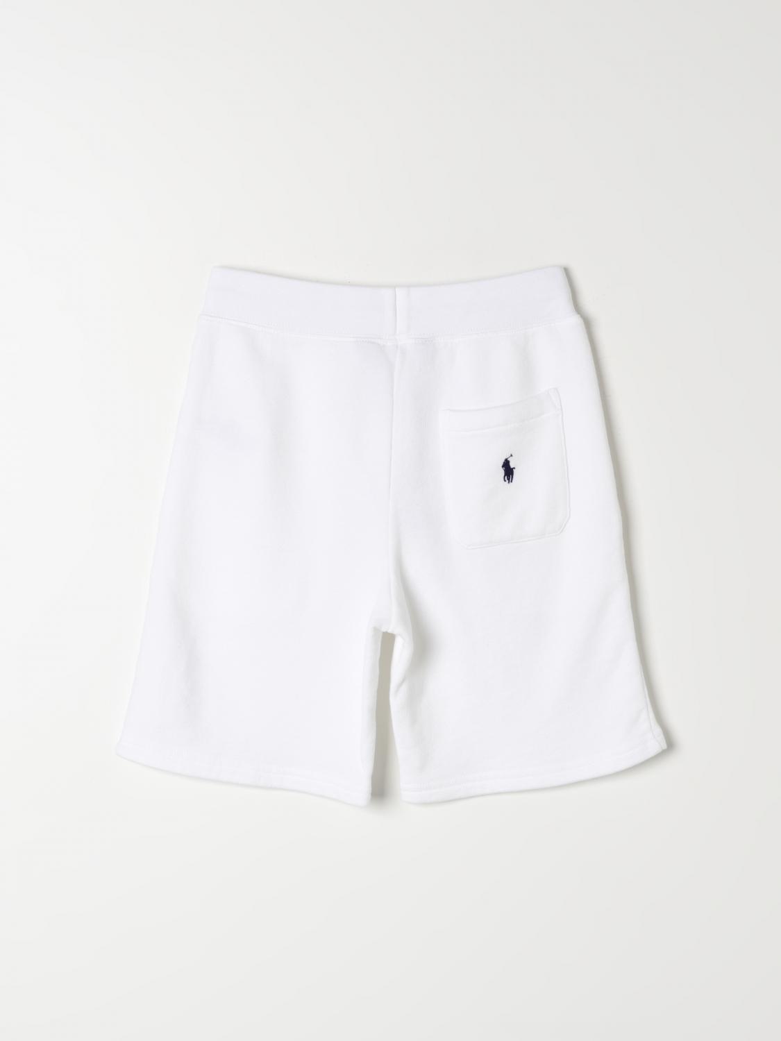 POLO RALPH LAUREN SHORTS: Polo Ralph Lauren boys' shorts, White - Img 2