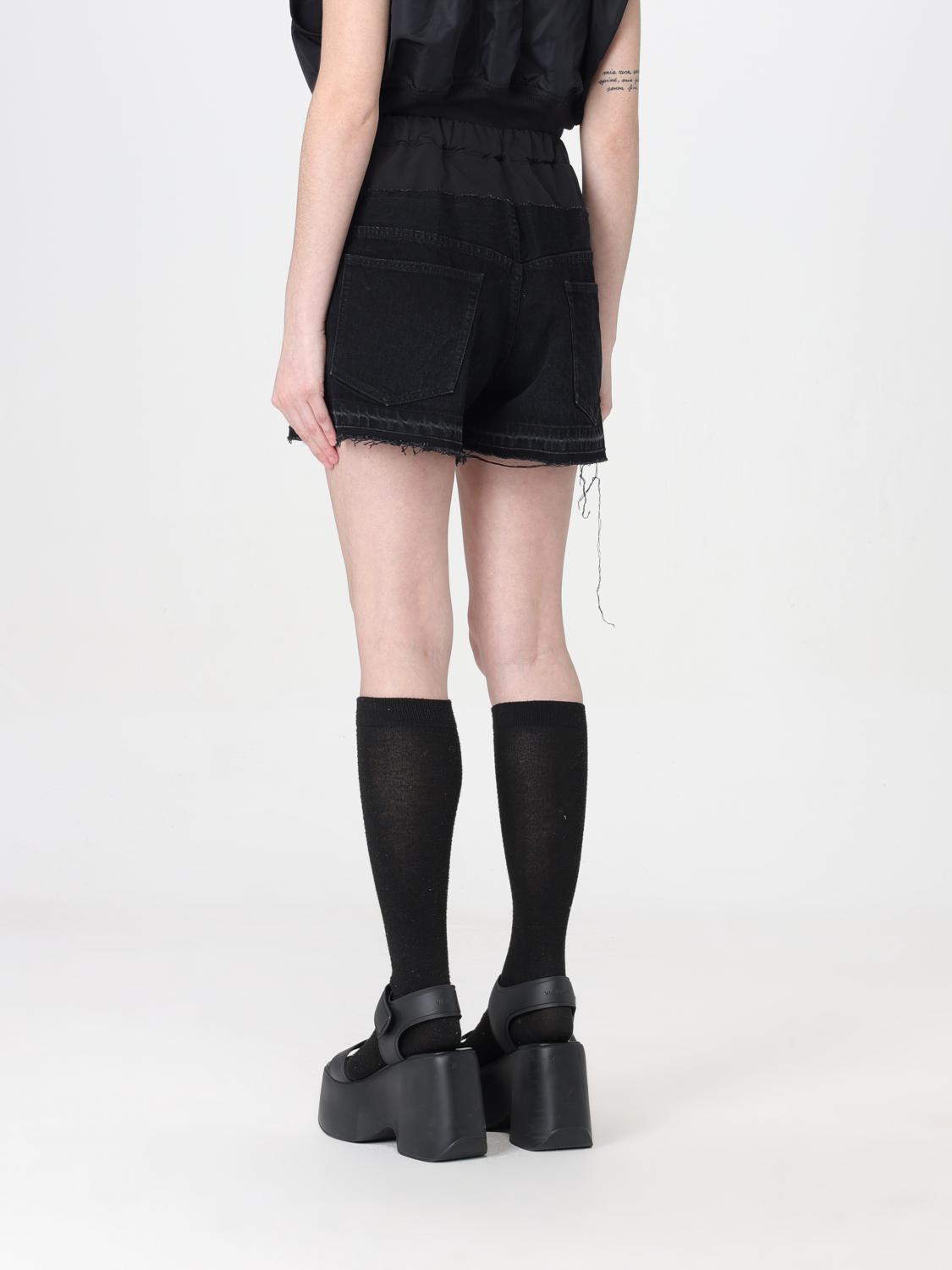 Sacai ショートパンツ レディース - ブラック | 2407141 | GIGLIO.COM