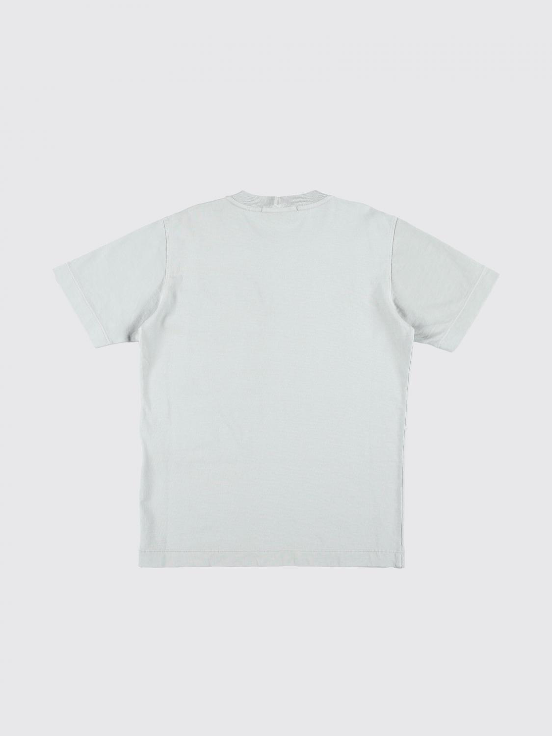STONE ISLAND JUNIOR CAMISETA: Camiseta niños Stone Island Junior, Gris - Img 2