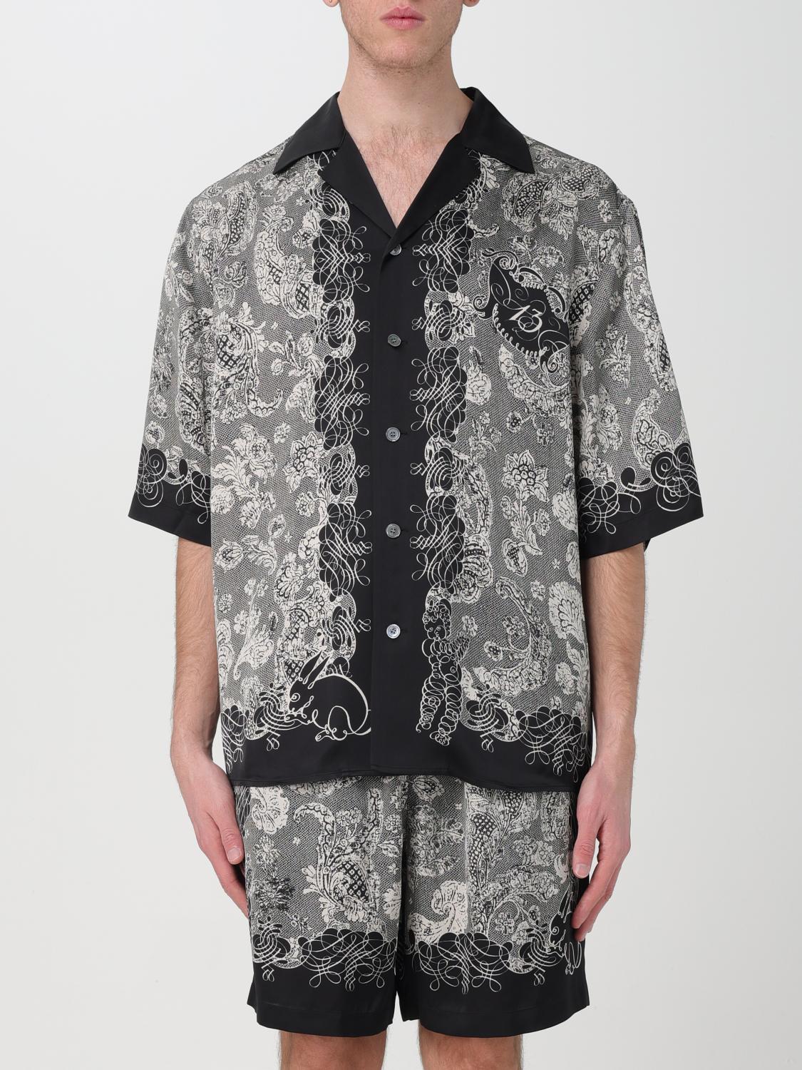 Acne Studios 半袖シャツ Acne Studios シャツ メンズ - ブラック | BB0587 | GIGLIO.COM