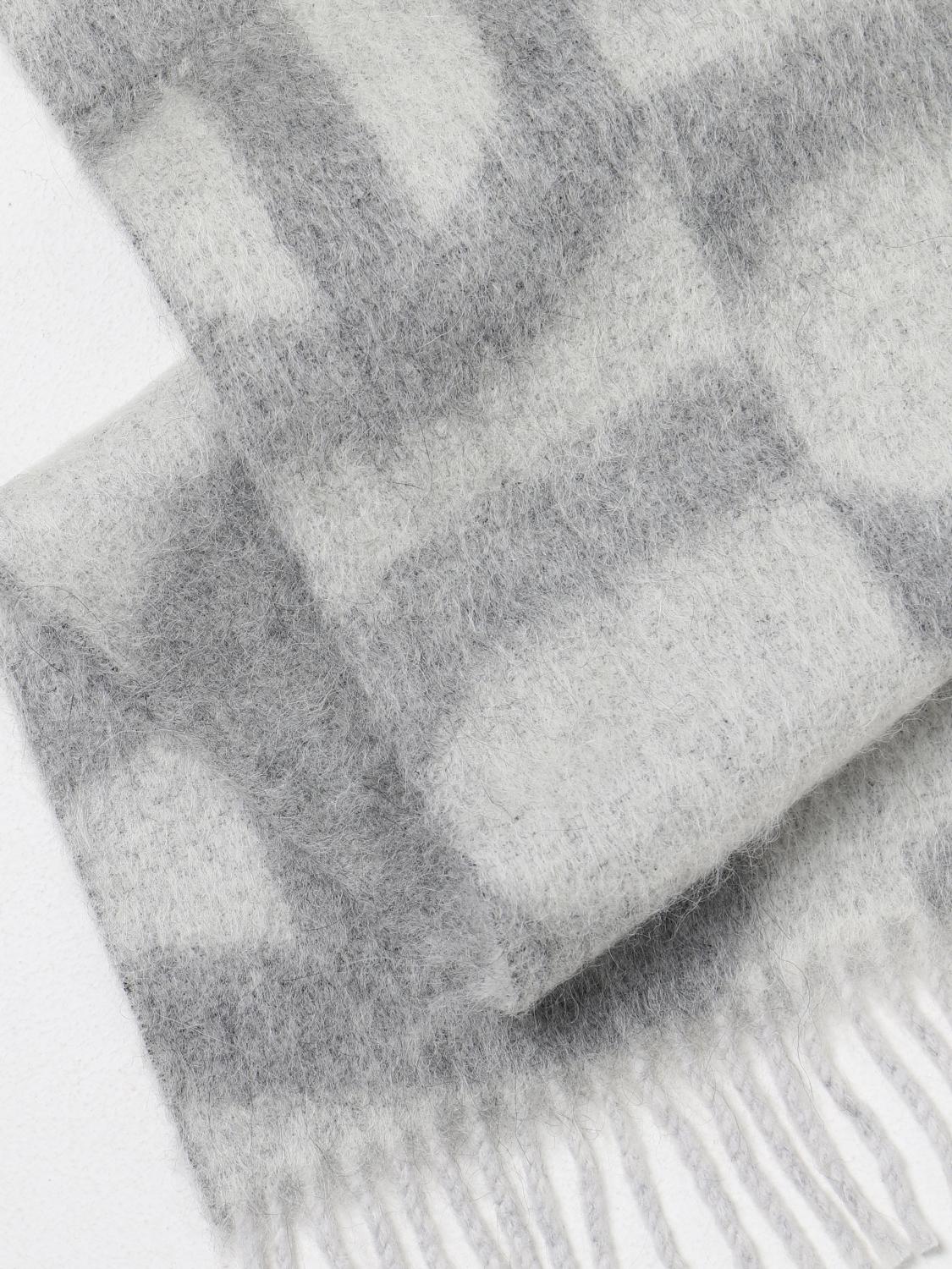 ACNE STUDIOS BUFANDA: Bufanda mujer Acne Studios, Gris - Img 3