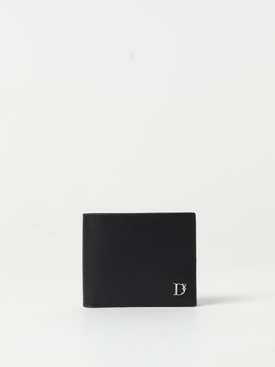 DSQUARED2 WALLET: Wallet men Dsquared2, Black - Img 1