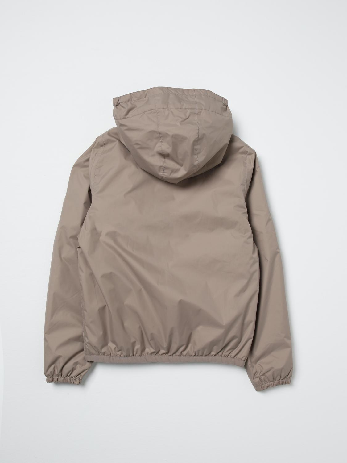 K-WAY JACKET: Coat kids K-way, Beige - Img 2