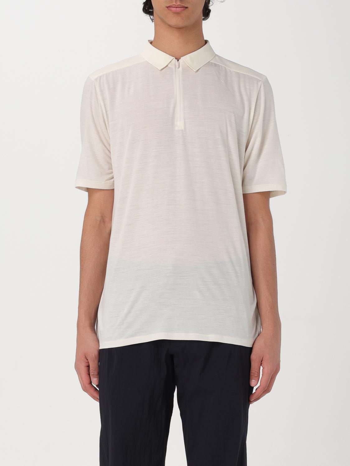 Arc'teryx Veilance Wool Blend Polo Shirt - Ivory | X000007208