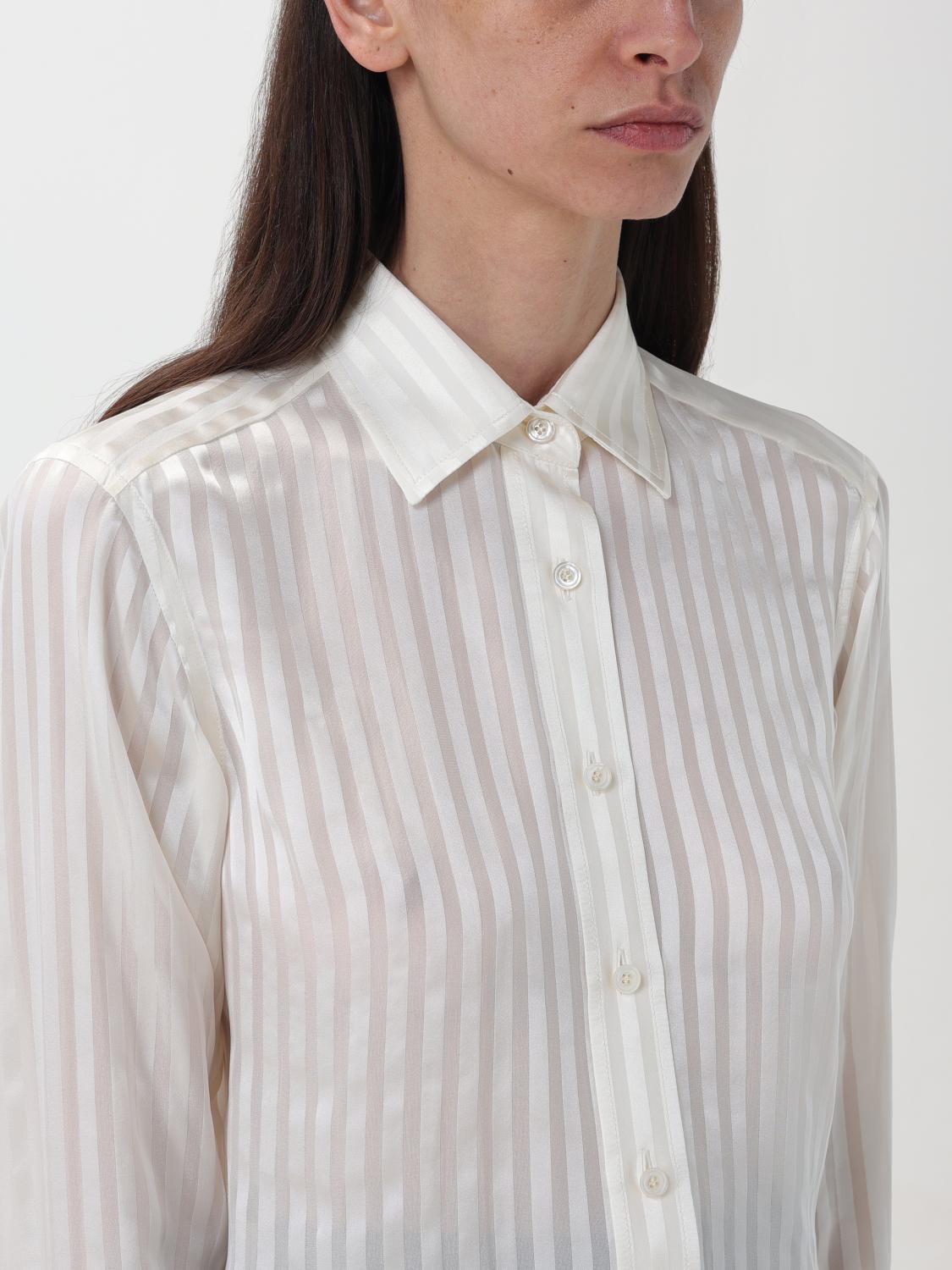 TOM FORD CAMICIA: Camicia donna Tom Ford, Beige - Img 4