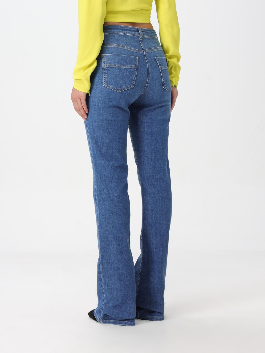 ELISABETTA FRANCHI PANTALONI: Pantalone donna Elisabetta Franchi, Blue - Img 2