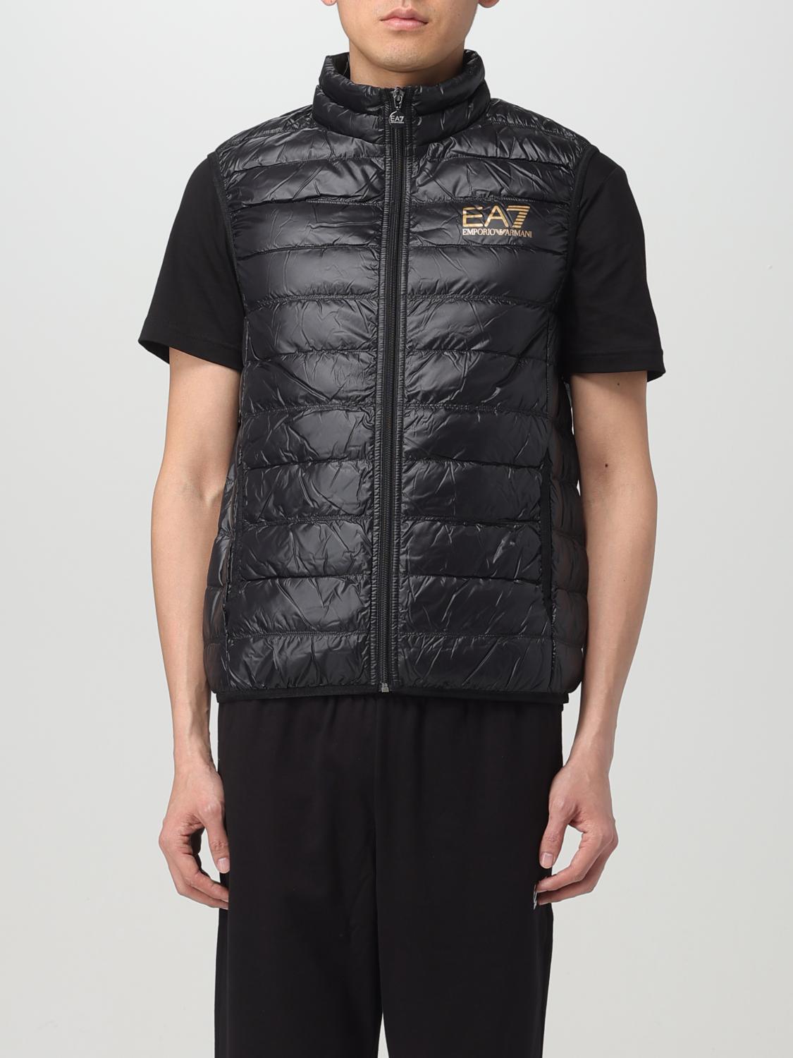 EA7 SUIT VEST: Ea7 men's vest, Black - Img 1
