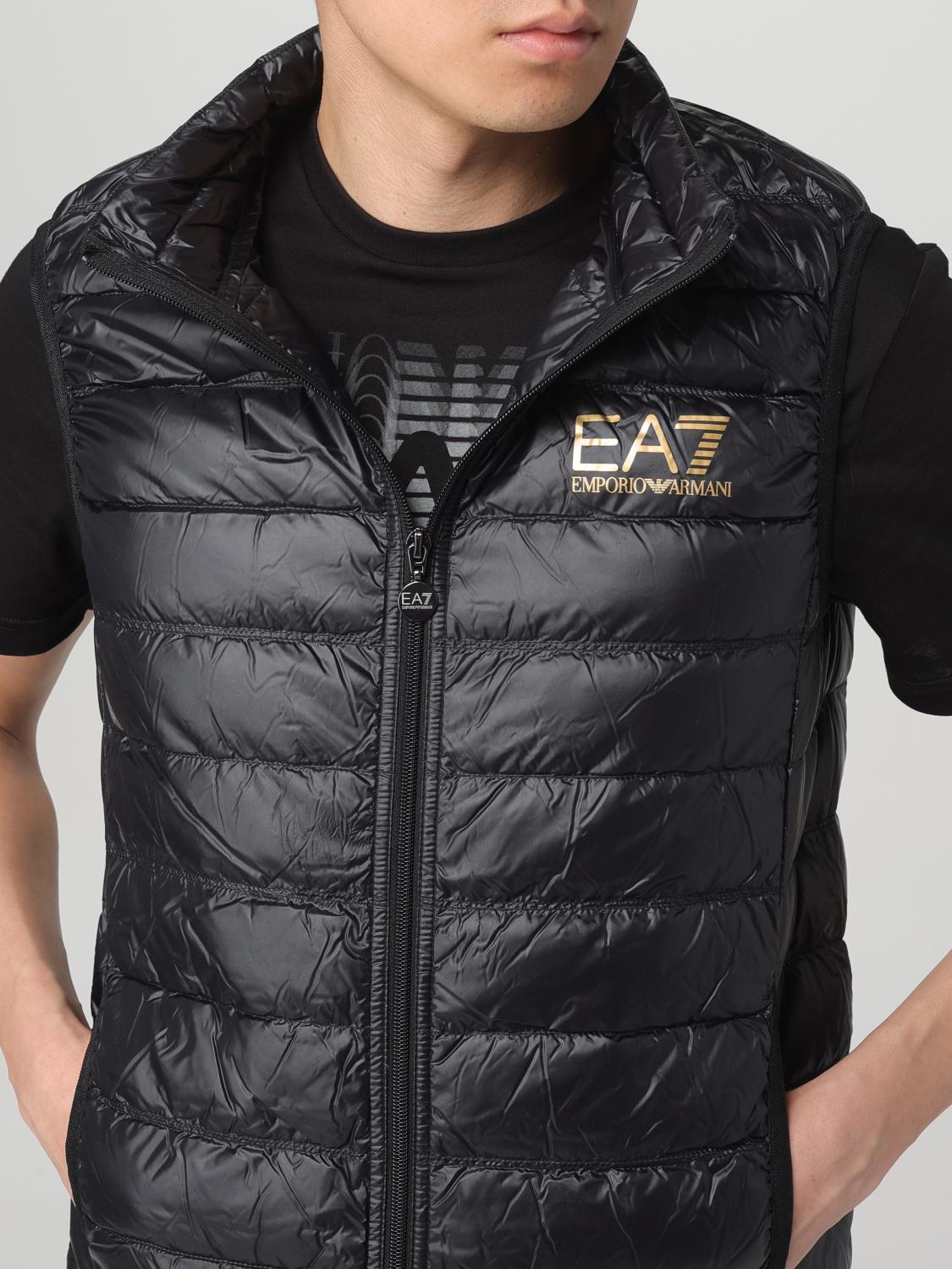 EA7 SUIT VEST: Ea7 men's vest, Black - Img 4