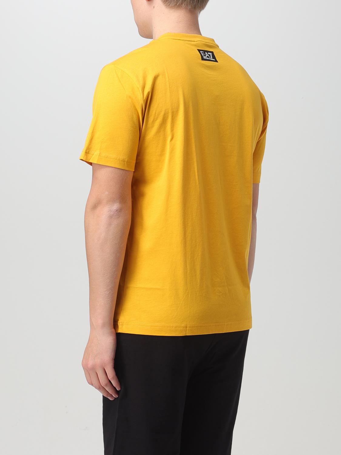 EA7 CAMISETA: Camiseta hombre Ea7, Amarillo - Img 2