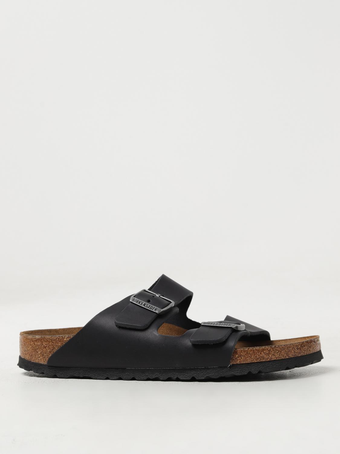サンダル BIRKENSTOCK Men Sandals 752483 BLACK Black 611TvEuvdeL._AC_UY900_.jpg
