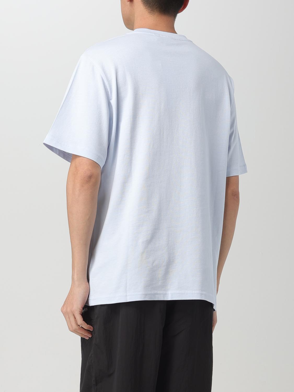 Tシャツ・カットソー DAILY PAPER Men T-shirt Blue 2412008 HALOGEN BLUE Daily Paper Outlet: T-shirt men - Blue | Daily Paper t-shirt