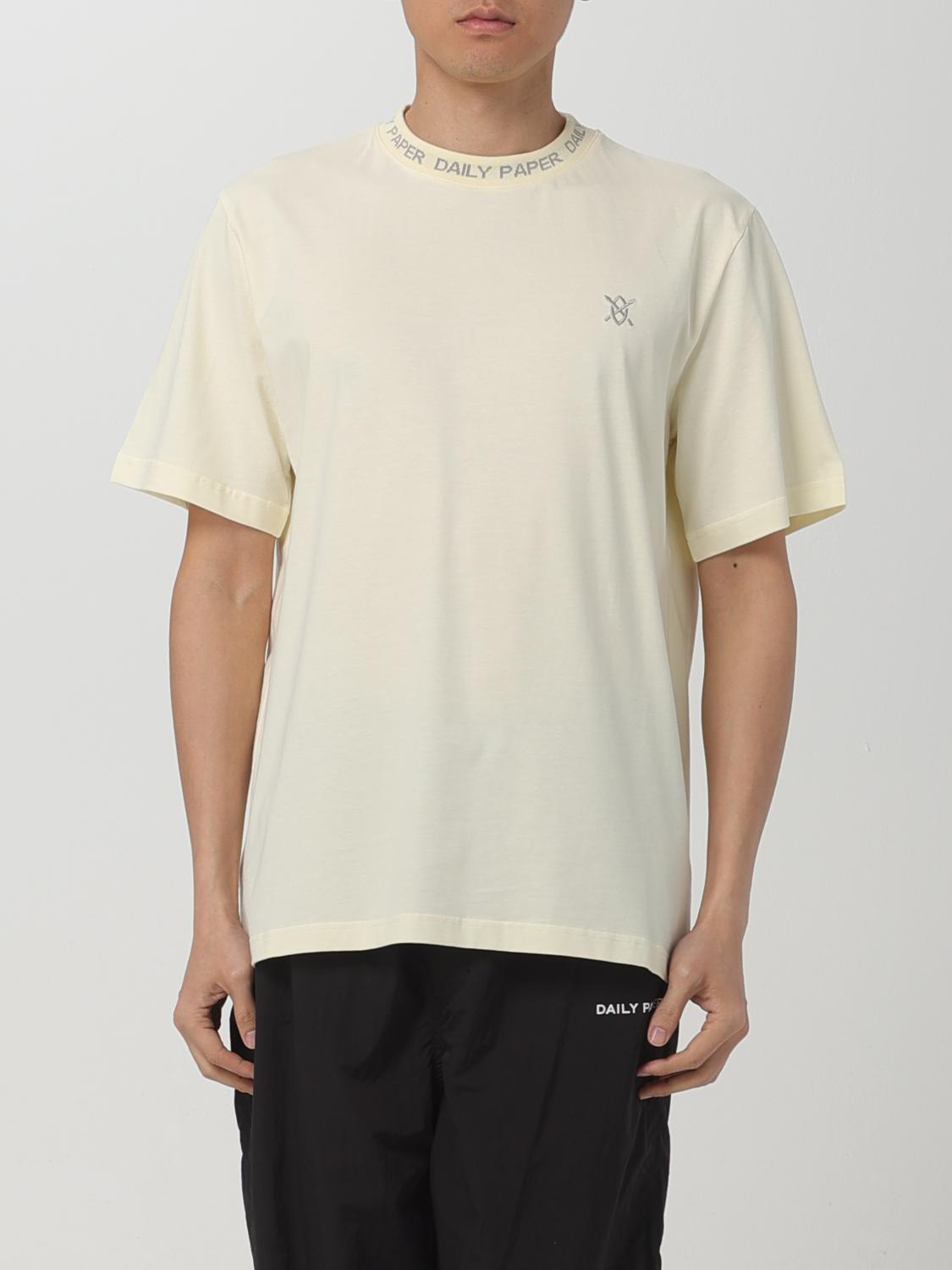 DAILY PAPER CAMISETA: Camiseta hombre Daily Paper, Amarillo - Img 1