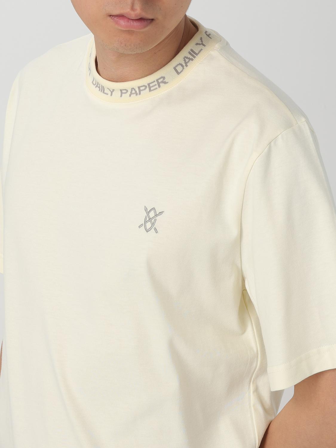 DAILY PAPER CAMISETA: Camiseta hombre Daily Paper, Amarillo - Img 3