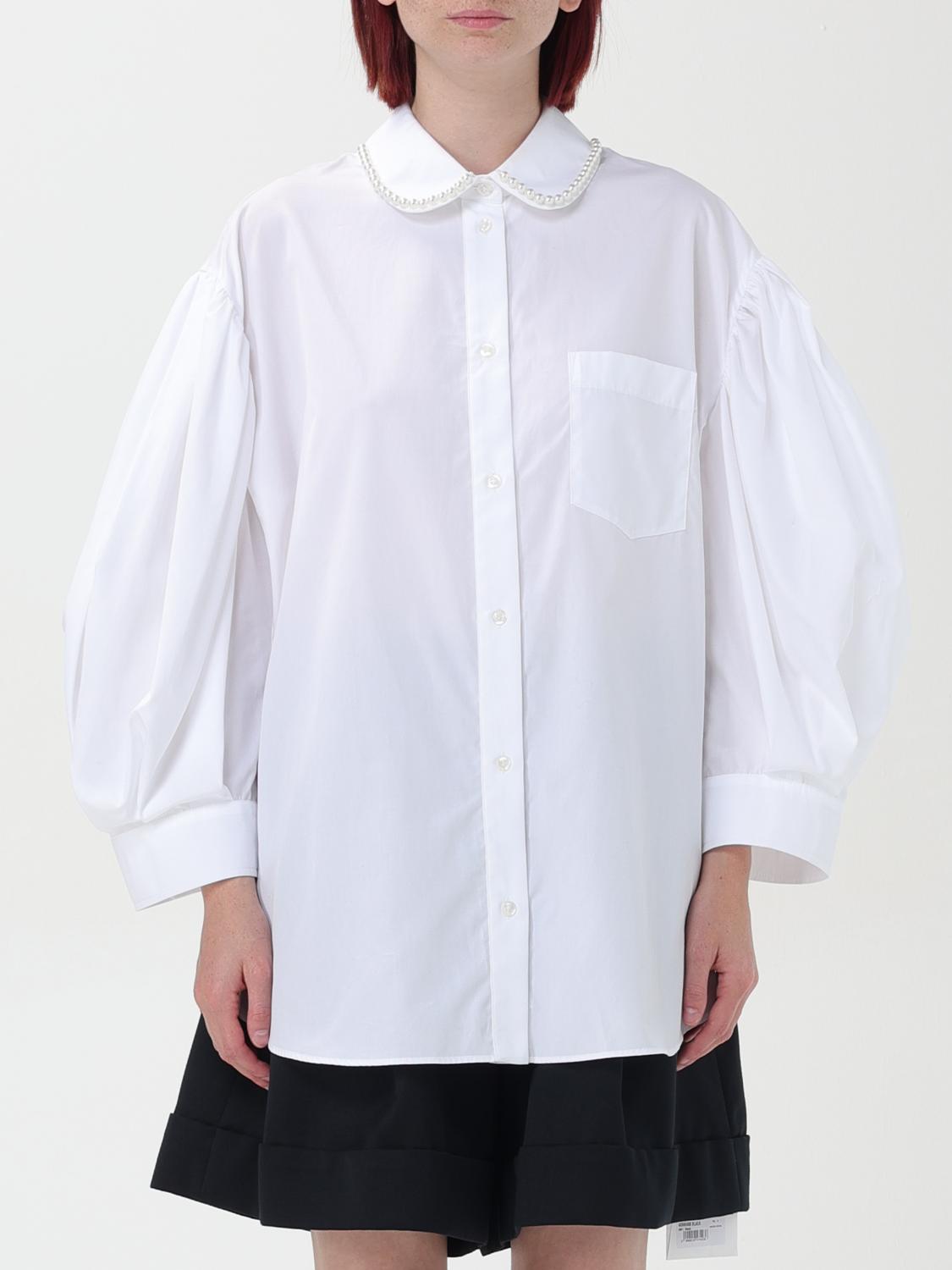 SIMONE ROCHA: Shirt woman - White | Simone Rocha shirt 5230B1025