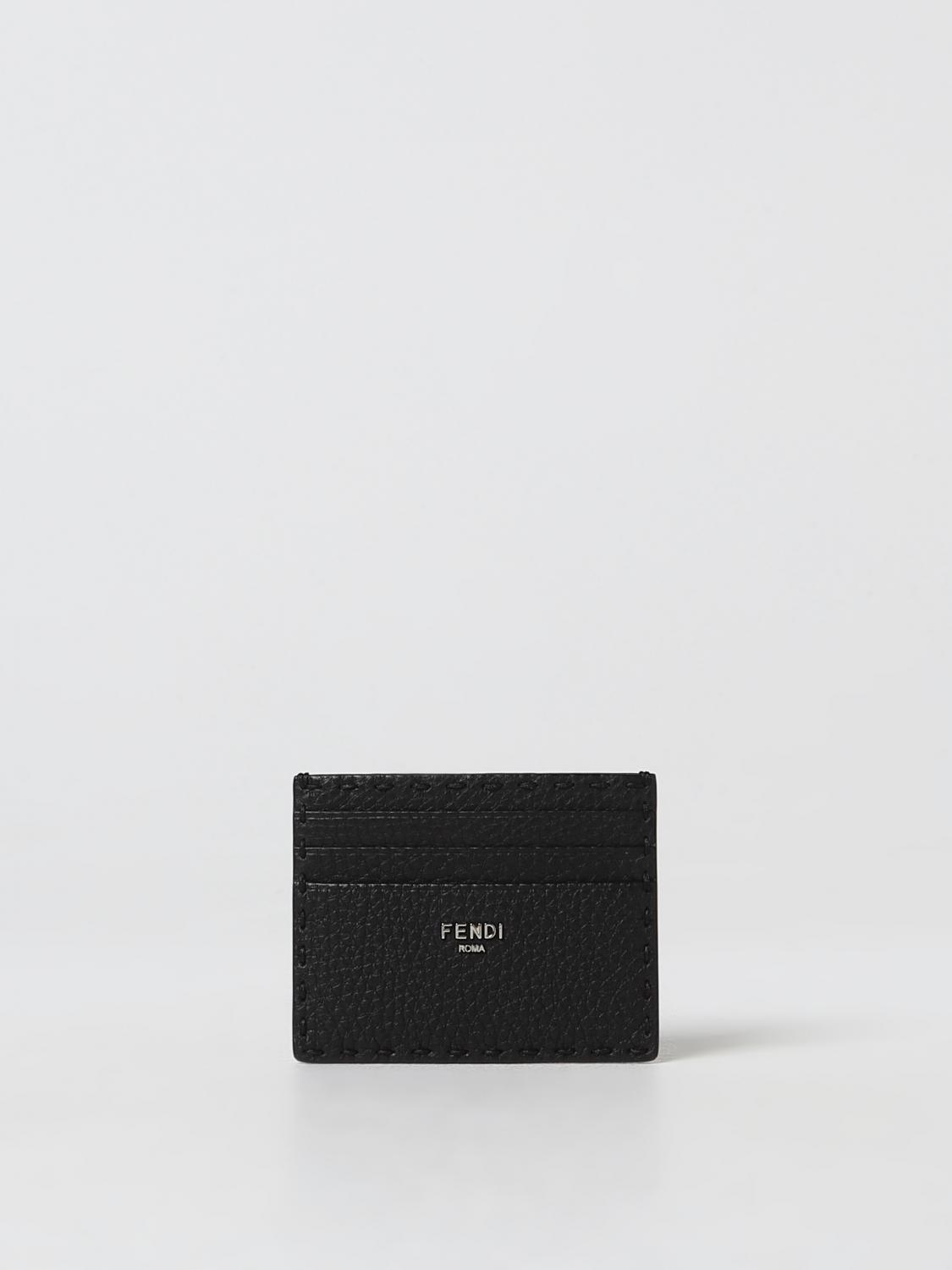FENDI WALLET: Wallet men Fendi, Black - Img 1