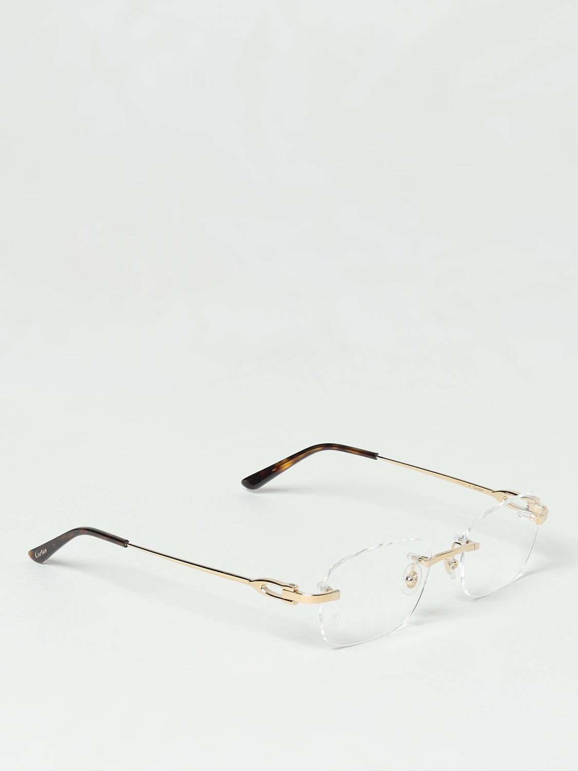 CARTIER Lunettes de vue homme Or Lunettes De Vue Cartier CT0290O en ligne sur GIGLIO.COM